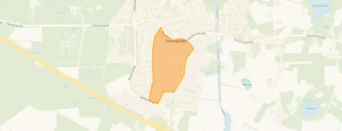 Buurt Omgeving Prinsessenbuurt, Moergestel