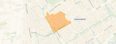 Buurt Onderwijzersbuurt, Heemskerk