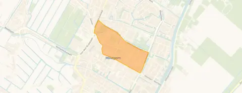 Buurt Oranjebuurt, Hillegom