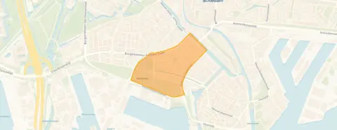 Buurt Oranjekwartier, Schiedam