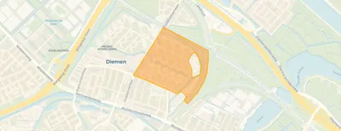 Neighbourhood Ruimzicht Oost, Diemen