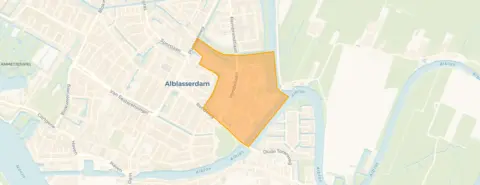 Buurt Schrijversbuurt, Alblasserdam