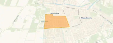 Buurt Sommelsdijk bloemenbuurt, Sommelsdijk