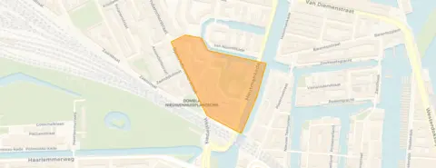 Buurt Spaarndammerbuurt-Zuidoost, Amsterdam