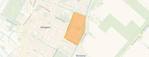 Buurt Staatsliedenbuurt, Hillegom