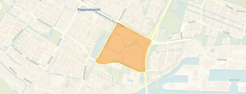 Buurt Staatsliedenbuurt, Papendrecht