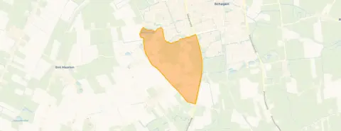 Buurt Tjallewal en Buitengebied, Schagen