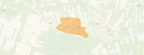 Buurt Ursem Verspreide huizen Oost, Ursem (Gem. Koggenland)