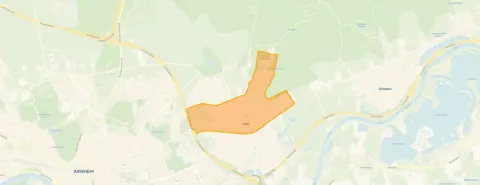 Buurt Velp-Noord boven spoorlijn, Velp