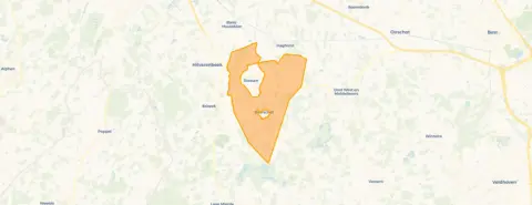 Buurt Verspreide huizen Baarschot, Diessen