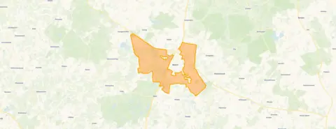 Buurt Verspreide huizen Beilen, Beilen