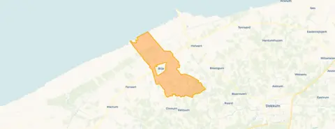 Buurt Verspreide huizen Blija, Blije