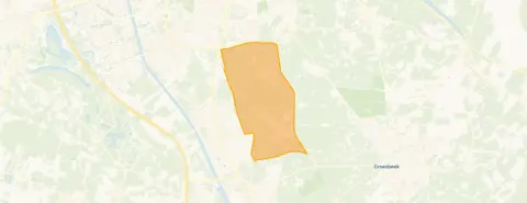 Buurt Verspreide huizen bosgebied ten oosten kanaal, Malden