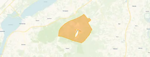 Buurt Verspreide huizen bosgebied Vierhouten, Vierhouten