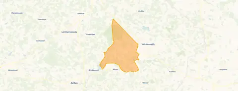 Buurt Verspreide huizen Corle en omgeving, Winterswijk