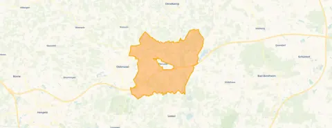 Buurt Verspreide huizen De Lutte, De Lutte