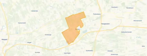 Buurt Verspreide huizen Echten, Echten