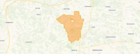 Buurt Verspreide huizen Fort, Zuidwolde (Dr)