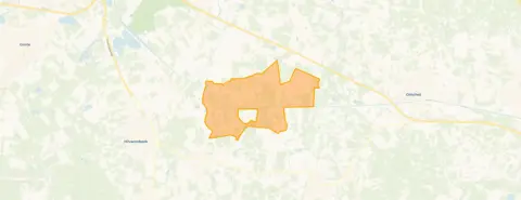Buurt Verspreide huizen Haghorst, Haghorst