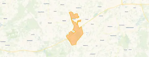 Buurt Verspreide huizen Hapert, Hapert