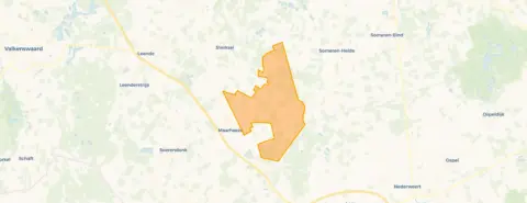 Buurt Verspreide huizen Hugten, Maarheeze