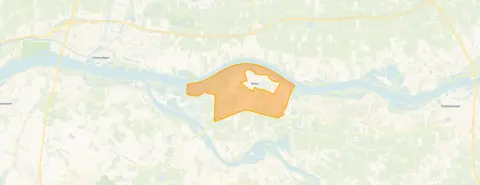 Buurt Verspreide huizen in de polder Brakel, Brakel