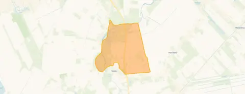 Buurt Verspreide huizen in de Weddermarke, Wedde