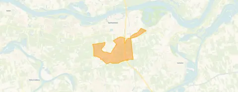 Buurt Verspreide huizen Kerkwijk en Bruchem, Bruchem