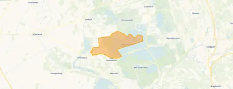 Buurt Verspreide huizen Leeuwte (gedeeltelijk), Sint Jansklooster