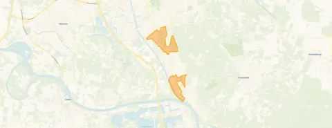Buurt Verspreide huizen Malden, Malden