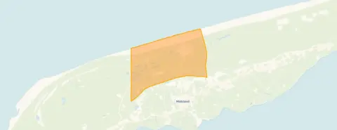 Buurt Verspreide huizen Midsland-Noord, West-Terschelling