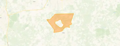 Neighbourhood Verspreide huizen Nispen, Nispen