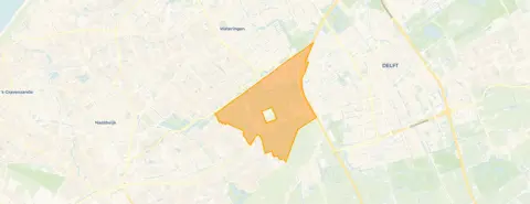 Buurt Verspreide huizen Schipluiden, Den Hoorn