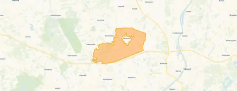 Buurt Verspreide huizen Sevenum, Sevenum