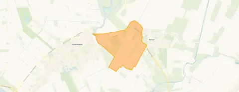 Buurt Verspreide huizen ten westen van Blijham, Blijham