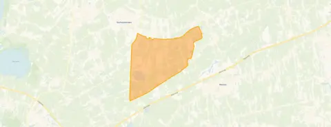 Buurt Verspreide huizen ten zuiden van Opende, Opende