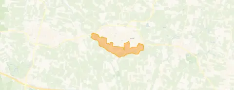 Buurt Verspreide huizen ten zuiden van Scherpenzeel, Scherpenzeel (Ge)