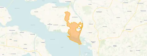 Buurt Verspreide huizen Tholen, Tholen