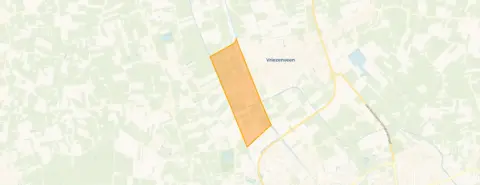 Buurt Verspreide huizen Vriezenveen ten westen van kanaal, Vriezenveen