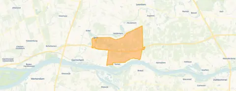 Buurt Verspreide huizen Vuren, Spijk