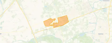 Buurt Verspreide huizen Wagenberg, Wagenberg