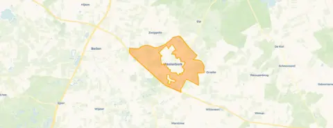 Buurt Verspreide huizen Westerbork, Westerbork