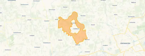 Buurt Verspreide huizen Zuidhorn, Zuidhorn