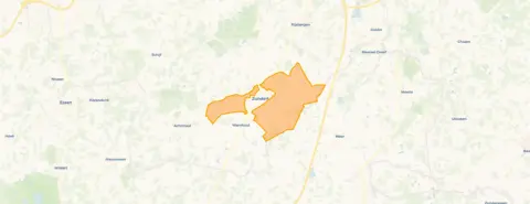 Buurt Verspreide huizen Zundert, Zundert