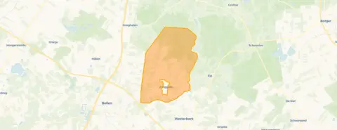 Buurt Verspreide huizen Zwiggelte, Zwiggelte