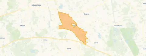 Buurt Verspreide woningen bij Vlierden, Vlierden