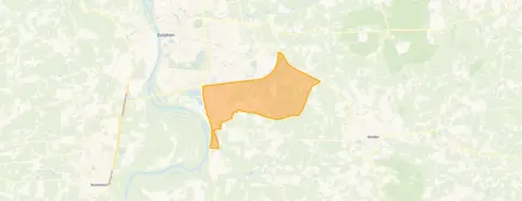 Buurt Vespreide huizen Leesten, Zutphen