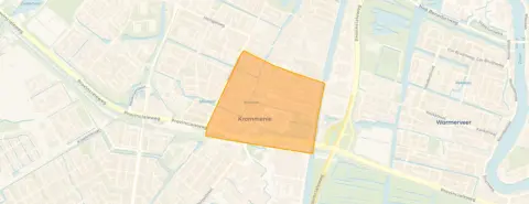 Buurt Zuiderhoofdbuurt, Krommenie