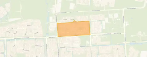 Neighbourhood Zuiderzeelaan Waddenlaan, Lelystad