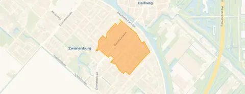 Buurt Zwanenburg Noordoost, Zwanenburg